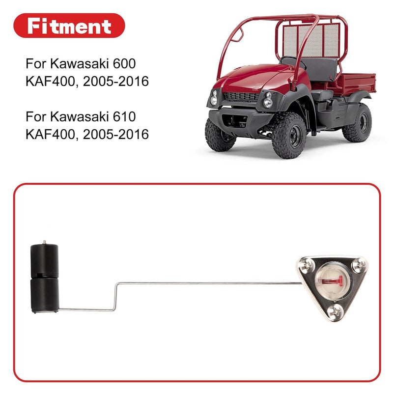 Creative.C Fuel Gauge Replaces 52005-0730 52005-0080 52005-0012, Compatible with Kawasaki Mule 610 600 KAF400, 2005-2016 - Image 4
